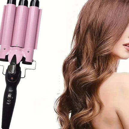 1pc Chicken rolls stick instant noodle head three tube curler small wavy curler big curler perm HEBDO STORE