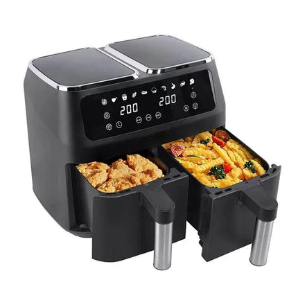 UK Ninja Wholesale Double Airfryer German Fritoz Electric Smart Dual Basket 6L 8L 9L Freidora De Aire Digital Oven Air Fryer HEBDO STORE