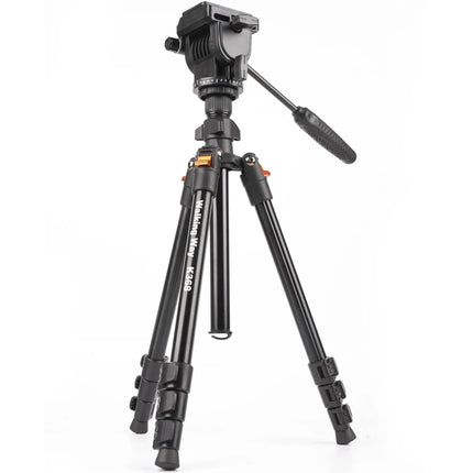 WalkingWay 62.99 Inch Professional High Camera Tripod for DSLR Portable Aluminum Travel Tripod with 360Degree Panorama Ball Head HEBDO STORE