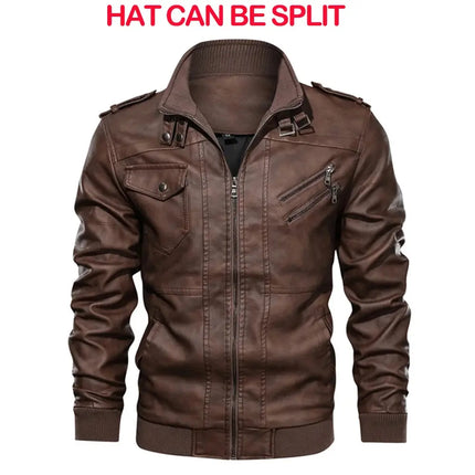 Men's Leather Jackets Autumn hiver HEBDO