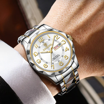 BINBOND Top Brand Luxury Man Wristwatch Waterproof Luminous Date Week Men Watches men HEBDO STORE