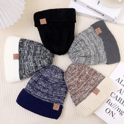 Cap Casual Winter Knitted Hats Men And Women HEBDO