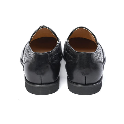 Men formal shoes original cuir HEBDO STORE