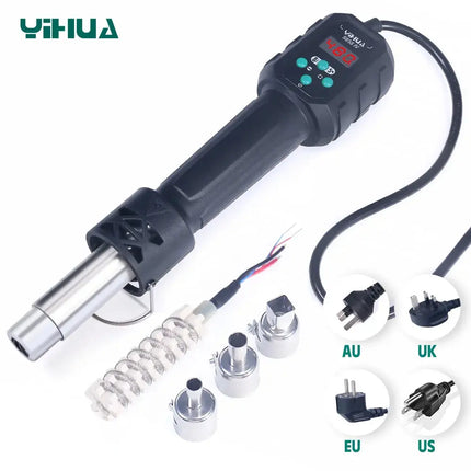 YIHUA Micro Hot Air Gun  C/F Temp Adjusted 8858IV 700W Soldering Rework Welding Station LCD Digital Heat Gun BGA IC Solder Tools HEBDO