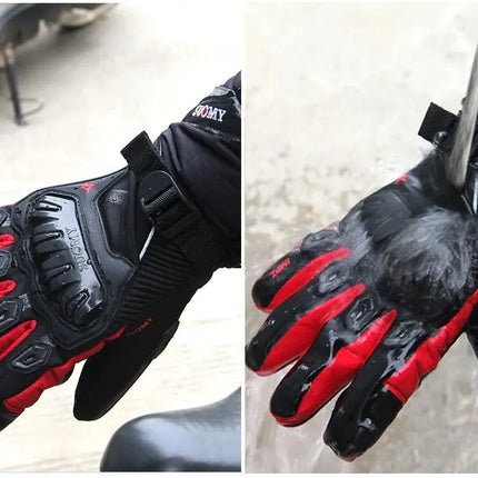 Motorcycle Gloves Windproof Waterproof Winter HEBDO