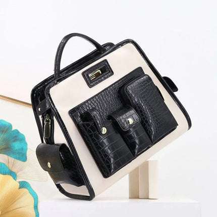 VM FASHION KISS Crocodile Pattern Large-capacity Bags For Women Shoulder Bags Handbag Multi-pocket Messenger Bag 2023 Trend HEBDO STORE