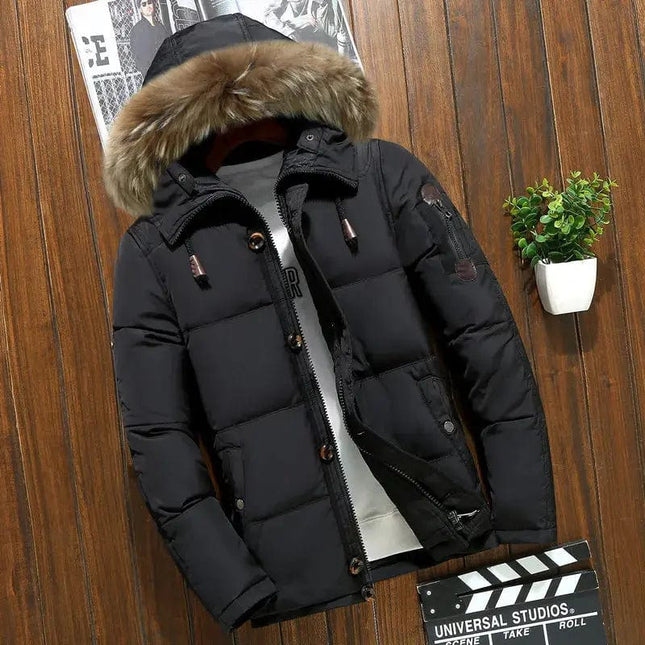 Winter Big Genuine Fur Hood Duck Down Jackets Men Warm High Quality Down Coats  Male Casual Winter Outerwer Puffer Jacket - Premium  from FRANTZDOL STORE  - Just $70! Shop now at FRANTZDOL STORE 