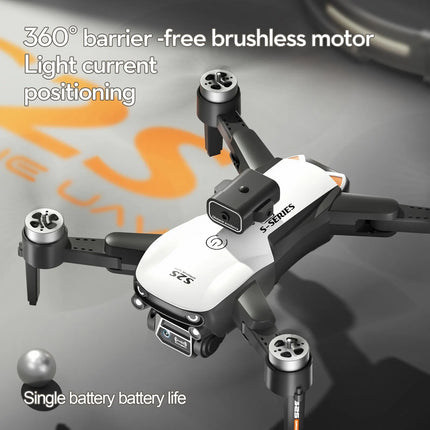 S2S Brushless Drone 4k Profesional 8K HD Dual Camera Obstacle Avoidance Aerial Photography Foldable Quadcopter Flying 25Min HEBDO STORE