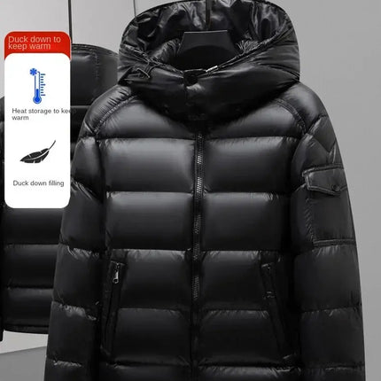 Removable Hood Ultralight Down Jacket Men -20 dégré HEBDO STORE