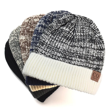 Cap Casual Winter Knitted Hats Men And Women HEBDO