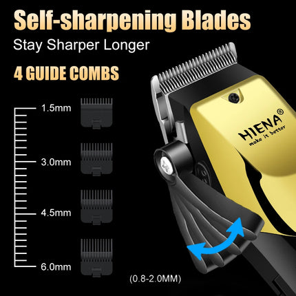 HIENA Hair cutting machine professional barber machines electric shaver Beard hair clipper machine man trimmer for men tool set HEBDO STORE