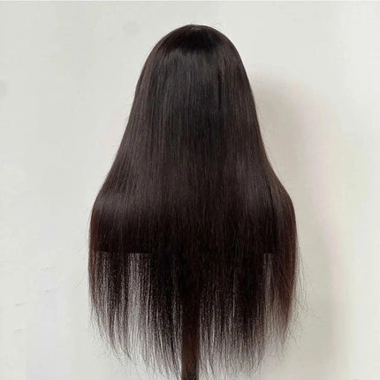 Wig With Bangs Fringe Wigs Human Hair Wig For Women Brazilian 100%Human Hair Sale Bangs Wig Full Machine Made Remy Hair Glueless HEBDO STORE