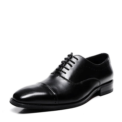 Men's Business Suit Leather Casual Shoes HEBDO STORE