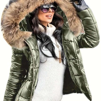 Women'S Hooded Jacket winter HEBDO