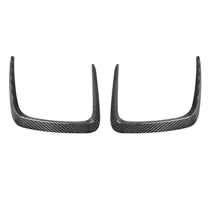 Automotive dry carbon fiber front bumper grille HEBDO STORE