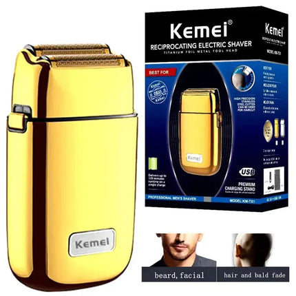 Original Kemei Rechargeable Powerful Electric Shaver Men Hair Beard Electric Razor Bald Head Shaving Machine Finishing Fades Set - Premium  from FRANTZDOL STORE  - Just $59.99! Shop now at FRANTZDOL STORE 