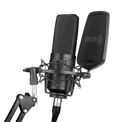 Capacitive Microphone Large Diaphragm K Song Computer Mobile Phone Recording Microphone HEBDO STORE