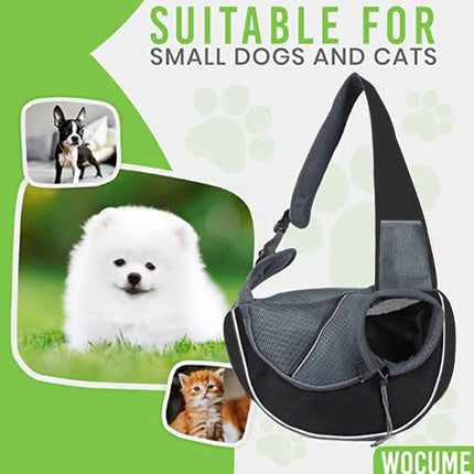 Carrying Pets Bag Women Outdoor Portable Crossbody Bag For Dogs Cats Pet Products HEBDO