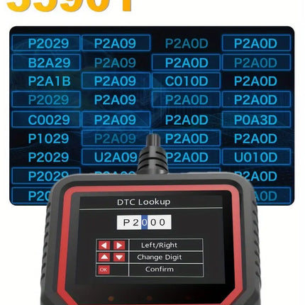 Car Full OBD2/EOBD Code Reader Scanner Automotive Professional OBDII Diagnostic Tools Car Diagnostic HEBDO