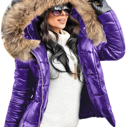 Women'S Hooded Jacket winter HEBDO