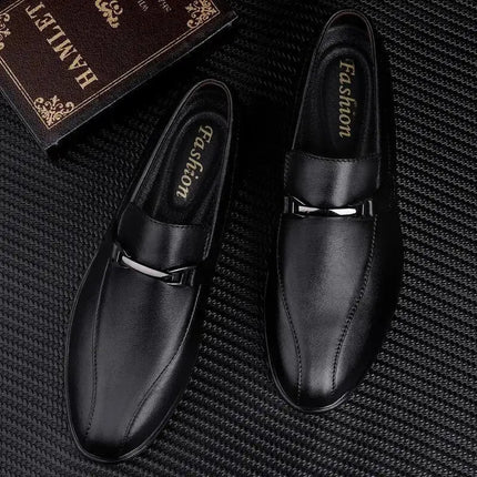 High Quality Comfy Genuine Leather Business Shoes Leather Loafers Mens Casual Shoes Luxury Brand Mens Office Formal Dress Shoes - Premium  from FRANTZDOL STORE  - Just $65! Shop now at FRANTZDOL STORE 