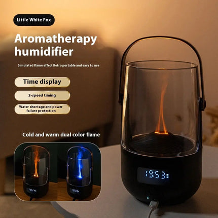 Creative Flame Aroma Diffuser Home Office Humidifier HEBDO STORE