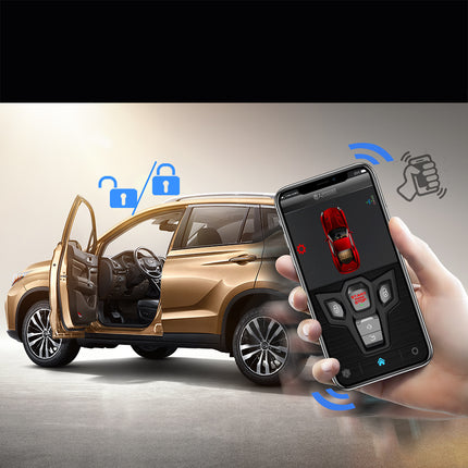 Mobile Phone Control Car One-way Remote Control One Button To Start The Car Alarm HEBDO STORE