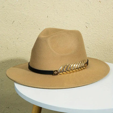 Wide-brimmed Hat For Men, Creative Men's Solid Color Charm Hat, Men's Hat - Premium  from FRANTZDOL STORE  - Just $30! Shop now at FRANTZDOL STORE 