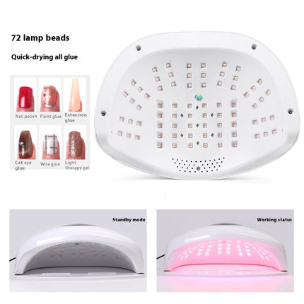 Lampe chauffante à deux mains X18Max, lampe chauffante à ongles 320W à lumière rouge haute puissance HEBDO STORE