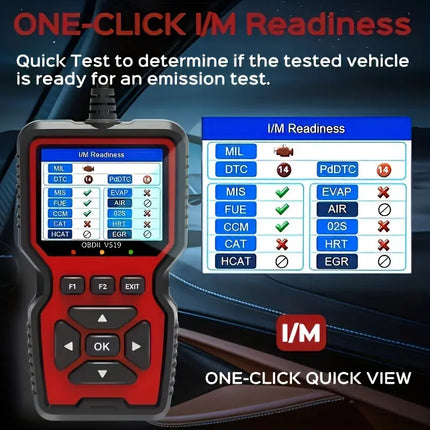 Car Full OBD2/EOBD Code Reader Scanner Automotive Professional OBDII Diagnostic Tools Car Diagnostic HEBDO