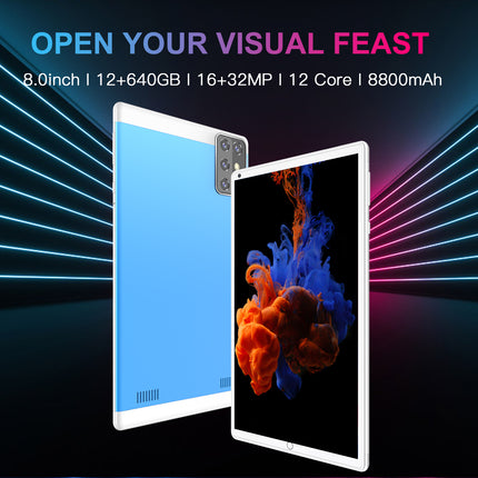 New Dual Camera 8 Inch Octa Core Tablet PC HEBDO STORE