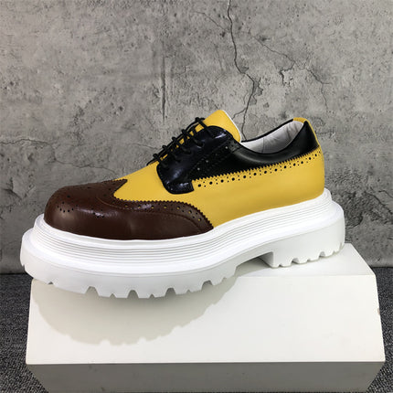 New Fashion Men's Casual Heightening Shoes HEBDO STORE