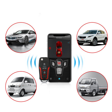 Mobile Phone Control Car One-way Remote Control One Button To Start The Car Alarm HEBDO STORE