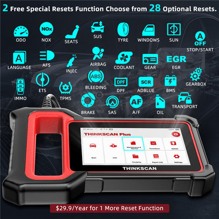 Car Diagnostic Scanner ABS SRS ECM System Detection HEBDO STORE