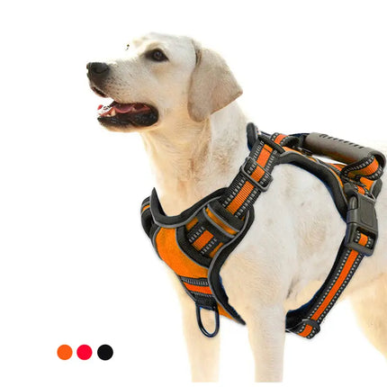 Dog Harness No Pull Breathable Reflective Pet Harness Vest HEBDO