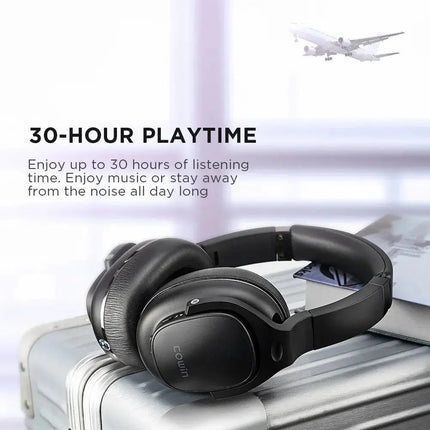 COWIN E9 ANC Bluetooth Headphones Active Noise Cancelling Headphones Wireless Headset Over Ear with Microphone Aptx HD sound - Premium  from FRANTZDOL STORE  - Just $150! Shop now at FRANTZDOL STORE 