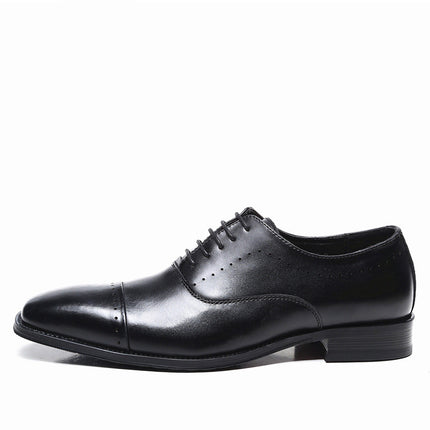 Men's Business Suit Leather Casual Shoes HEBDO STORE