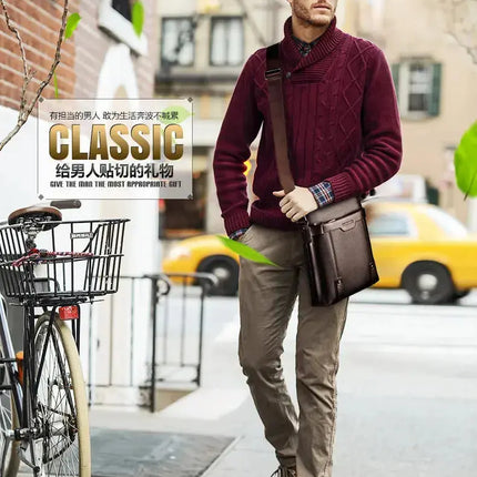 Men Casual Shoulder Messenger bag Fashion Crossbody Bags Male Mochila de hombre Satchel bags package брендовые сумки через плечо - Premium  from FRANTZDOL STORE  - Just $30! Shop now at FRANTZDOL STORE 