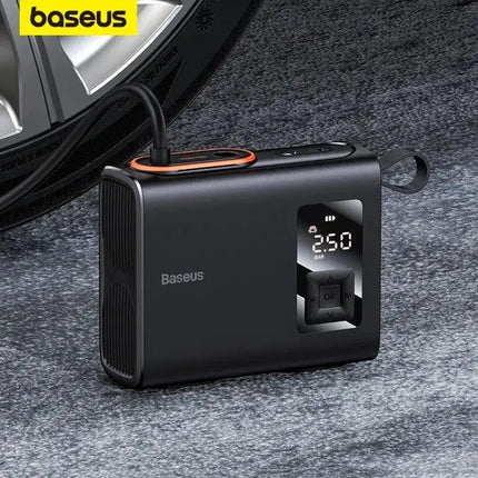 Baseus Tire Inflator Portable Car Air Compressor 250W Dual Cylinder Electric Tire Pump For Car Motorcycle Bicycle Tyre Inflation - Premium  from FRANTZDOL STORE  - Just $135.99! Shop now at FRANTZDOL STORE 